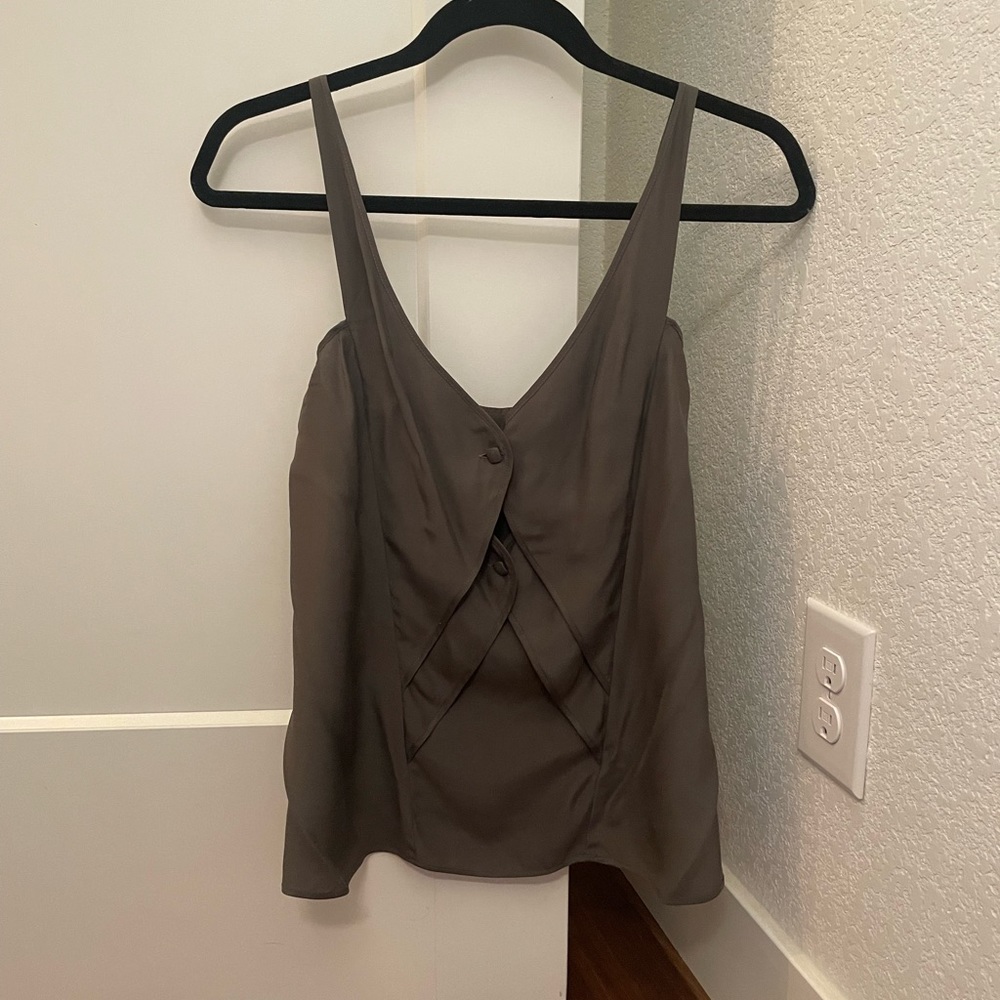7 For All Mankind Silk Tank Top